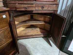 Timber corner cabinet - 4