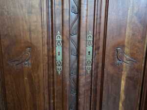 Timber corner cabinet - 5