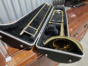 Conn brass tenor trombone - 3