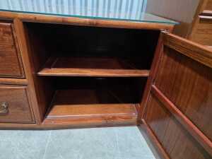 Rosewood entertainment unit - 3