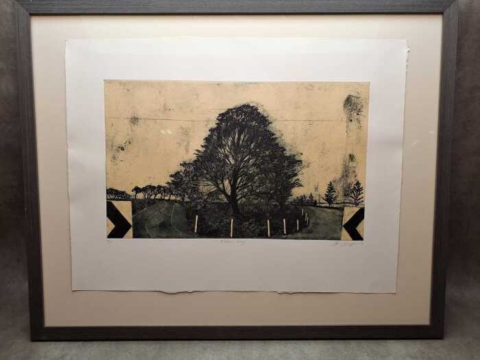 Robyn Rayner, Either Way, 2014, 4/20. Drypoint etching on paper