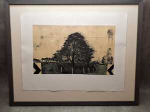 Robyn Rayner, Either Way, 2014, 4/20. Drypoint etching on paper
