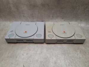 Five Sony Playstation games consoles - 4