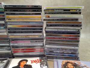 CD's mostly pop, including Kate Bush - 3