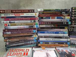 DVD's including TV Series and Royal movies - 2