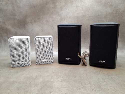 Two pairs of speakers including AAP by Phil Jones