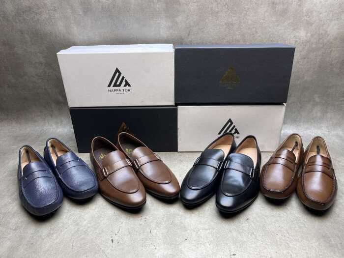 Four Nappa Tori Australia leather men's shoes size UK 11