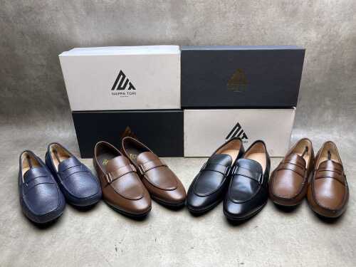 Four Nappa Tori Australia leather men's shoes size UK 11