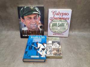 Cricket reference books, including The Bradman Albums Vol I & II - 4