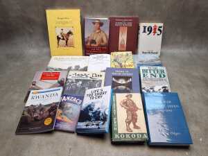 War and Military books including Bitter Victory