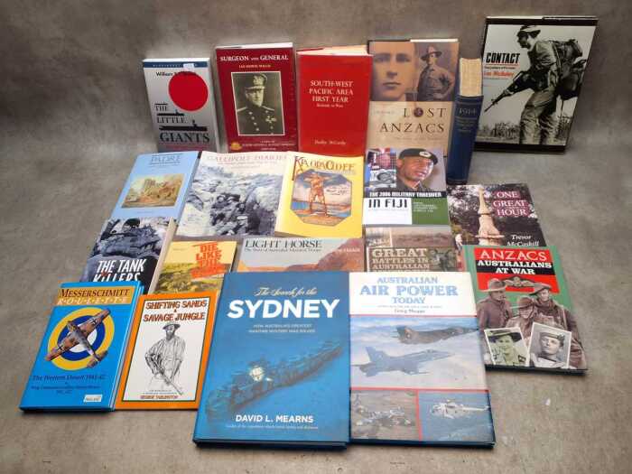 Australian Military History books including south West Pacific Area First Year