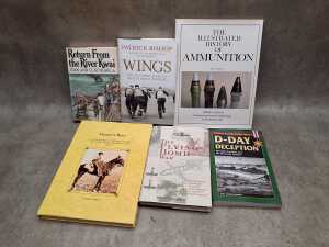 Military History books including Mustang at War - 2