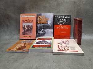 Military History books, including The First Forty Days 1914 - 2