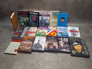 Military History books, including For valour