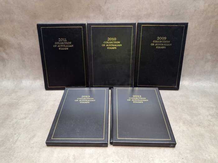 Australia Post Year Books 2009-2013
