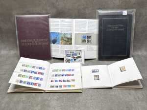 1987 Post Year book of stamps, including Canada