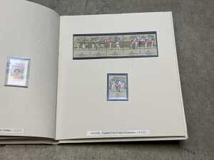 1987 Post Year book of stamps, including Canada - 4