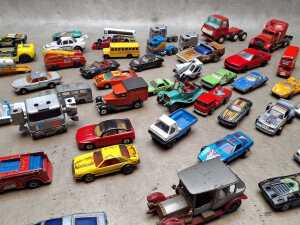Early die-cast model cars and trucks - 3