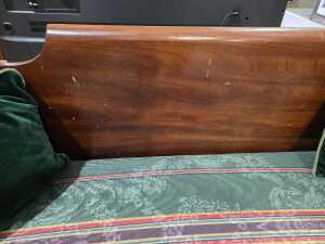 Colonial-style mahogany daybed - 4