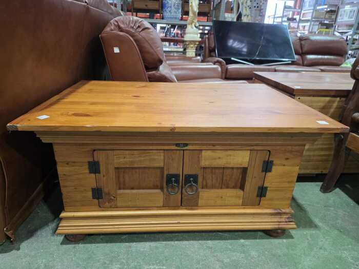 Timber coffee table