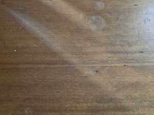 Three-tier timber side table - 3