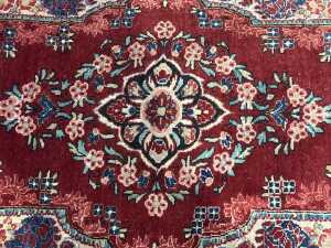 Persian handmade Gul design and Afghan camel foot handmade wool rugs - 3