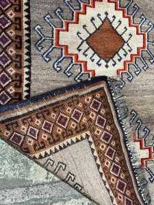 Princess Bokhara handmade wool rug - 2