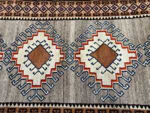 Princess Bokhara handmade wool rug - 3