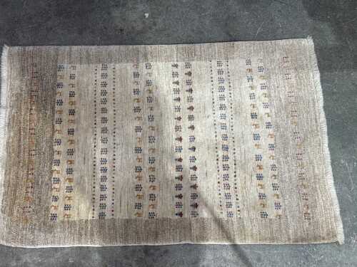 Gabbeh Afghan handmade wool rug