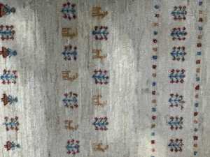 Gabbeh Afghan handmade wool rug - 2