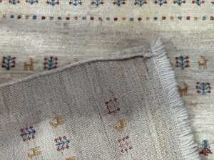 Gabbeh Afghan handmade wool rug - 3