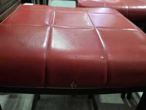 Set of six industrial style stools - 4