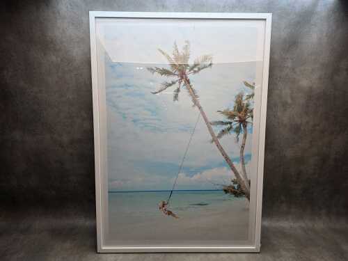 Contemporary photographic print of fun at the beach