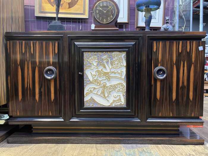 Art Deco period macassar sideboard