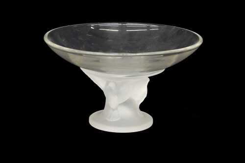 Sasaki style crystal "wings" centrepiece bowl