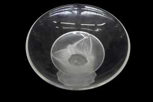 Sasaki style crystal "wings" centrepiece bowl - 3