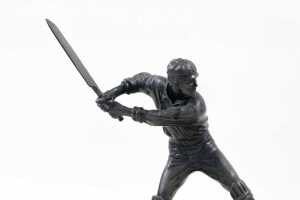 Frederic Whitehouse, 'Stepping Out to Drive. Victor Trumper' limited edition bronze statue - 2