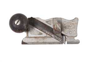Three antique Stanley tools including No. 94 butt gauge and Nos. 98 and 99 side rabbet planes - 2