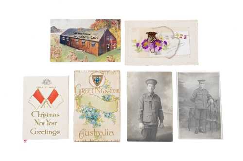 World War I photo postcards and cards