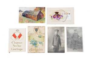 World War I photo postcards and cards