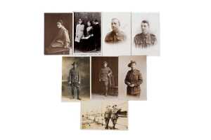 Collection of assorted historical antique postcards - 5