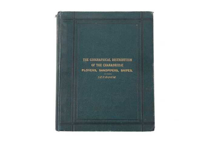 The Geographical Distrubution of the Family Charadriidae book by Henry Seebohm prinyed in 1888