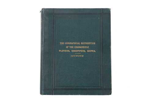 The Geographical Distrubution of the Family Charadriidae book by Henry Seebohm prinyed in 1888