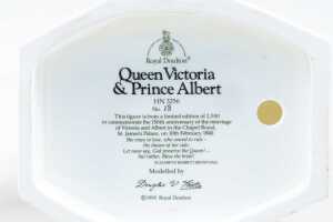 Royal Doulton limited edition Queen Victoria and Prince Albert porcelain figure - 5