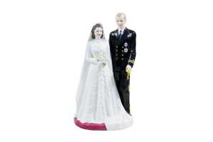 Royal Doulton HM The Queen and HRH The Duke of Edinburgh porcelain figure