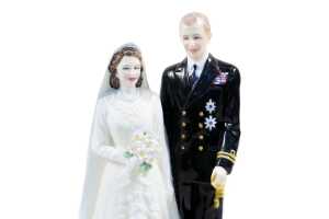 Royal Doulton HM The Queen and HRH The Duke of Edinburgh porcelain figure - 2