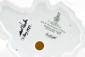 Pair of Royal Doulton Royal Wedding porcelain figures - 3