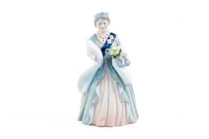 Royal Doulton 'Her Majesty Queen Elizabeth, The Queen's Mother porcelain figure