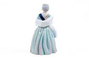 Royal Doulton 'Her Majesty Queen Elizabeth, The Queen's Mother porcelain figure - 4
