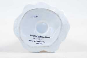 Royal Worcester trial piece 'Her Majesty Queen Elizabeth The Queen Mother' porcelain figure - 5